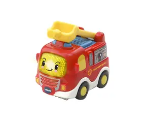 VTech Tut Tut Baby Racers Hasičské auto červená, žltá / zvuky a melódie / od 12 mesiacov do 5 rokov