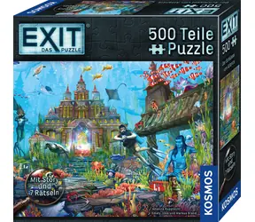 KOSMOS EXIT Puzzle: Kľúč Atlantídy / 500 dielikov / od 10 rokov
