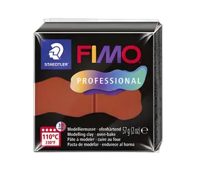 FIMO Modelovacia hmota Professional terakota / 57 g / pečenie v rúre 110 °C