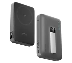 Cuktech WPB100 čierna / Powerbanka / Qi2 magnetická bezdrôtová / 30W / 10000mAh / stojan
