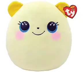 Ty Squishy Buttercup žltý medveď / 22 cm
