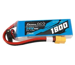 Gens ace G-Tech 1800mAh 7,4 V 2S1P / LiPo batéria / 45C / XT60