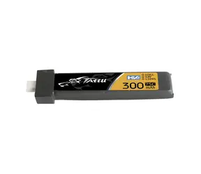 Gens Ace LiPo batéria HV 300mAh 3,8 V 1S1P (5 ks) / 75C / Konektor BT2.0 / 69x13x7 mm