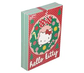 PALADONE Adventný kalendár Hello Kitty / 24 okienok / Školské a kancelárske doplnky
