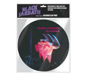 PYRAMID Podložka na gramofón Black Sabbath / Podložka na gramofón / antistatická úprava