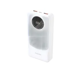 Dudao K12Pro 20000mAh biela / Powerbanka / PD 22.5W / USB-A / USB-C