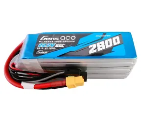 Gens ace G-Tech 2800mAh 22,2V 6S1P / LiPo batéria / 60C / Konektor XT60