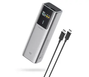 Cuktech CKPB100PGLBL sivá / Powerbanka / 150W / 10000mAh / USB-C / USB-A
