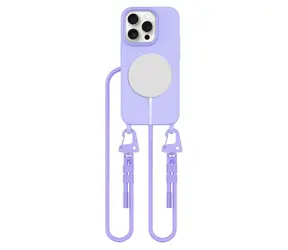 Tech-Protect MagNecklace levanduľová / Kryt / Apple iPhone 15 Pro / MagSafe