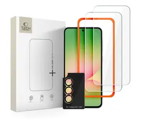 Tech-Protect Easy Set+ / Tvrdené sklo / Samsung Galaxy A37 5G / 3 ks / číre