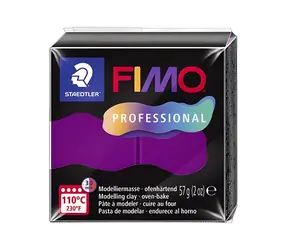 FIMO Professional modelovacia hmota fialová / 57 g / vypaľovanie 110 °C / 8 dielov