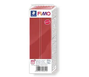 FIMO Modelovacia hmota Soft vianočná červená / 454 g / pečenie 110 ° C / 30 min