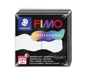 FIMO Modelovacia hmota professional biela / 57 g / pečenie 110 °C/30 min