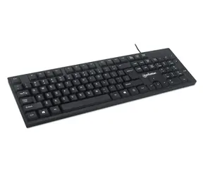 Manhattan USB klávesnica čierna