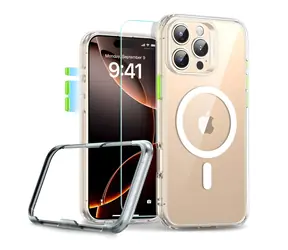ESR Classic Pro Set HaloLock priehľadné / Puzdro / Apple iPhone 16 Pro Max / MagSafe