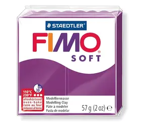 FIMO Modelovacia hmota Soft purpurová / 56 g / pečenie 110 ° C / 30 min