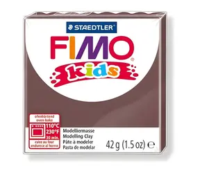 FIMO Modelovacia hmota kids hnedá / 42 g / pečenie v rúre 110 ° C / od 8 rokov