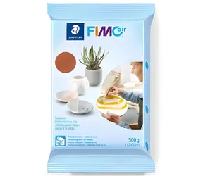 FIMO Modelovacia hmota Air Basic terakotová / Modelíny / 500 g / Matný povrch / Tvrdnutie na vzduchu