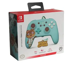 PowerA Enhanced Wired Controller Tom Nook / Herný ovládač / drôtový / Nintendo Switch