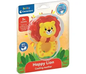 Clementoni BABY Hryzátko Veselý levíček / od 3 mesiacov