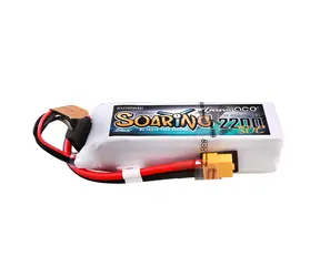 GENS ACE LiPo batéria G-Tech Soaring 2200mAh 14,8 V 4S1P 30C / Konektor XT60 / 217 g