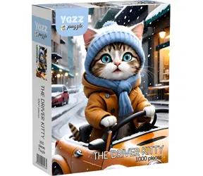 YAZZ Puzzle Mačacie vodič / 1000 dielikov