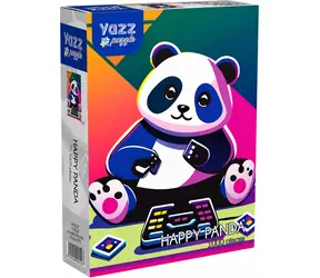 YAZZ Puzzle Veselá panda / 1000 dielikov