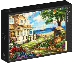 GRAFIKA Puzzle Art Collection: Chata pri mori / 1000 dielikov / 69 × 47,8 cm