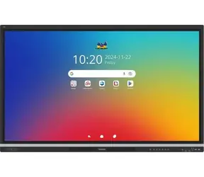 86" ViewSonic IFP8651 čierna / Interaktívny panel / 4K UHD / Dotykový / Android 14 / 5x HDMI / OPS / VESA