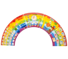 2KIDS TOYS Activity board Dúha / Senzorická hračka / od 3 rokov