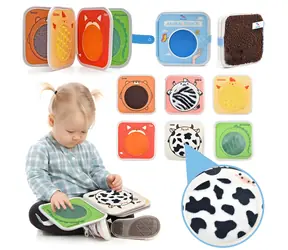 2KIDS TOYS Senzorická busy kniha Zvieratká