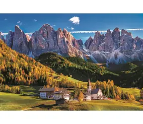 Trefl Puzzle Údolie Val di Funes, Dolomity / 1500 dielikov / 85 x 58 cm / od 12 rokov