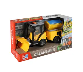 Rappa Čistiace vozidlo zimná údržba so zvukom a svetlom / Auto / Predný pluh / Zotrvačník / 27 cm