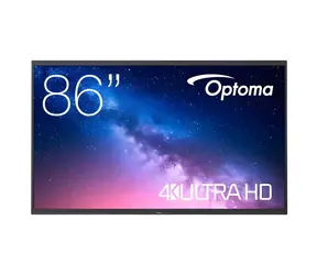 86" Optoma 5863RK / Interaktívny displej / 4K UHD / 40 bodový dotyk / Android 13 / Wi-Fi 6 / 8GB/64GB