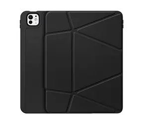 Dux Ducis Vers čierna / Puzdro / iPad Pro 11" (2024/2025) / so stojanom / držiak na Apple Pencil