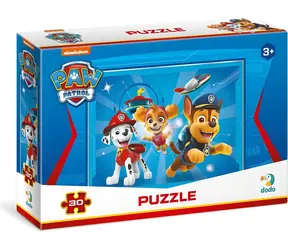 DODO Puzzle Tlapková patrola: Silná trojka / 30 dielikov / 27 x 20 cm