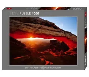 HEYE Puzzle Klenba stolovej hory / Alexander von Humboldt Edition / 1000 dielikov