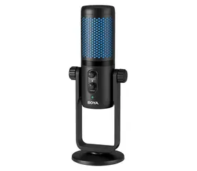 Boya BY-PM740 čierna / Bezdrôtový mikrofón / 2.4 GHz / 4 polárne charakteristiky / Jack 3.5 mm / USB-A