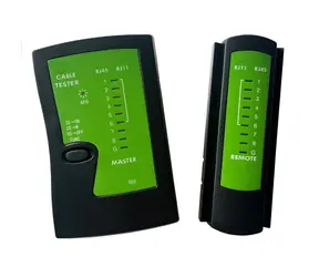 W-Star WS468EC čierna / Tester káblov / RJ45, RJ11 / LED indikácia