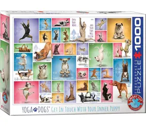 EUROGRAPHICS Puzzle Psie joga