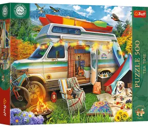 Trefl Puzzle Premium PLUS Tea Time: Karavan