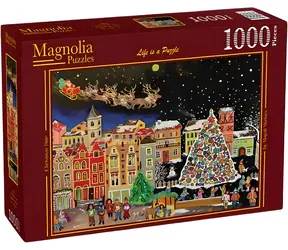 MAGNOLIA Puzzle Vianočný čas / 1000 dielikov / 68 x 48 cm