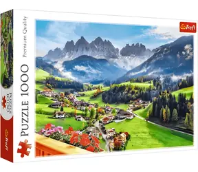 Trefl Puzzle Dolomity: St. Magdalena / 1000 dielikov / 68,3 x 48 cm