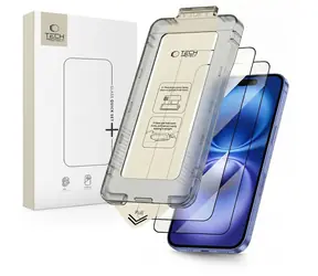 Tech-Protect Quick Set+ pre Apple iPhone 15/16 / Ochranné tvrdené sklo / 2 ks