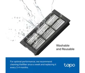 TP-LINK Tapo RVA520 / Umývateľný HEPA filter / 4 ks / pre Tapo RV50, RV50 Pre Omni