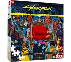 Good Loot Puzzle Cyberpunk 2077: Kickdown / 1000 dielikov / 48 × 68 cm