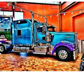 Norimpex Diamantové maľovanie Nablýskaný truck / 30x40 cm