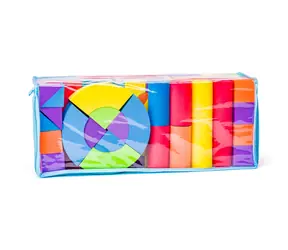 OLYMPTOY Penové kocky 52 ks / Stavebnica / mäkký penový materiál / od 3 rokov / 5 cm