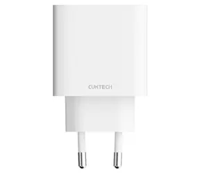 Cuktech A19 biela / Nabíjačka / USB-A + USB-C / 30W / PD