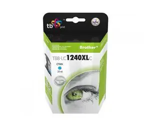 TB LC1240C azúrová / Atramentová kazeta / kompatibilná s Brother / 860 strán / 20 ml
